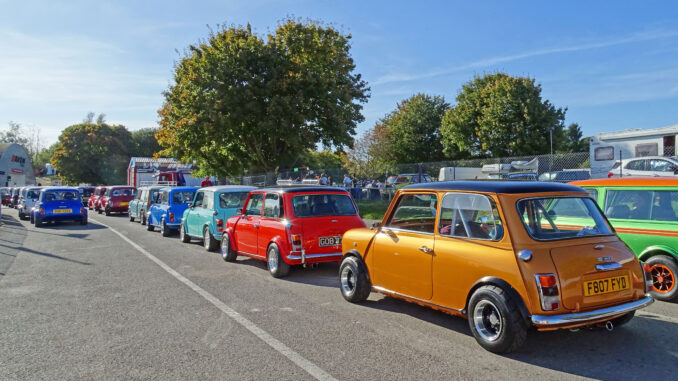 Mini line-up 2 (credit Mini Sport)
